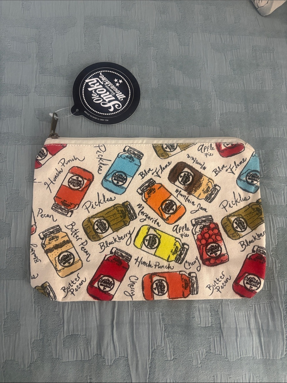 Old Smokey Moonshine Zippered Pouch